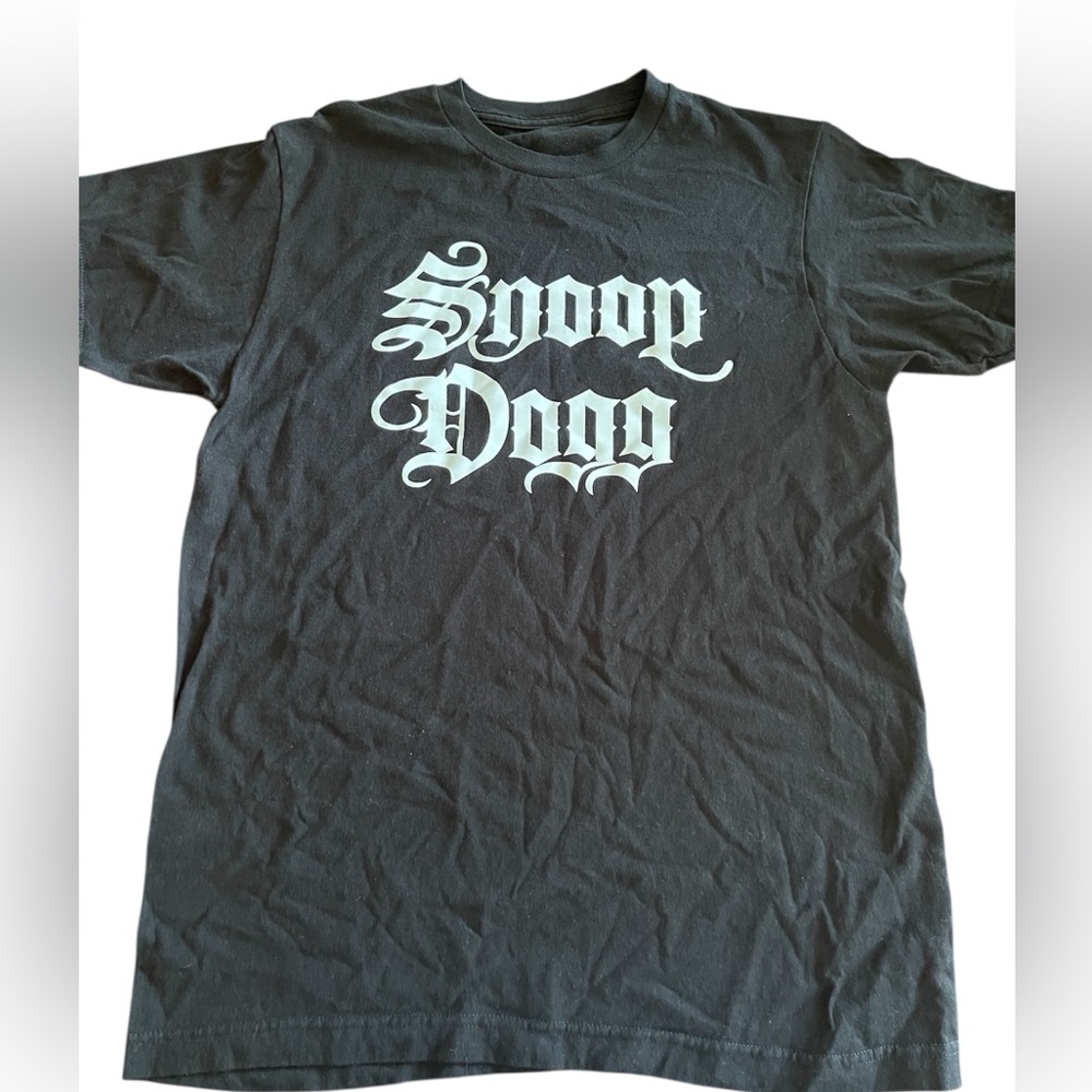 Snoop Dog | Black Logo T-shirt